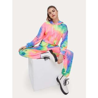 Deal: 2teiliger Jogginganzug im Batik Look