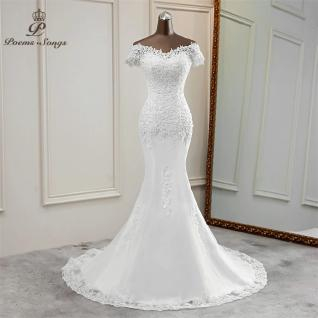 Deal: Maß-Hochzeitskleid aus China mit Oberteil aus Spitze