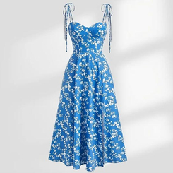 Deal: Blaues Sommerkleid