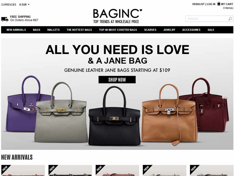 BagInc Test