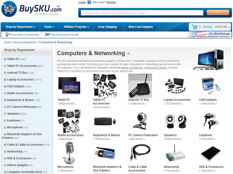BuySKU.com Technik China Shop