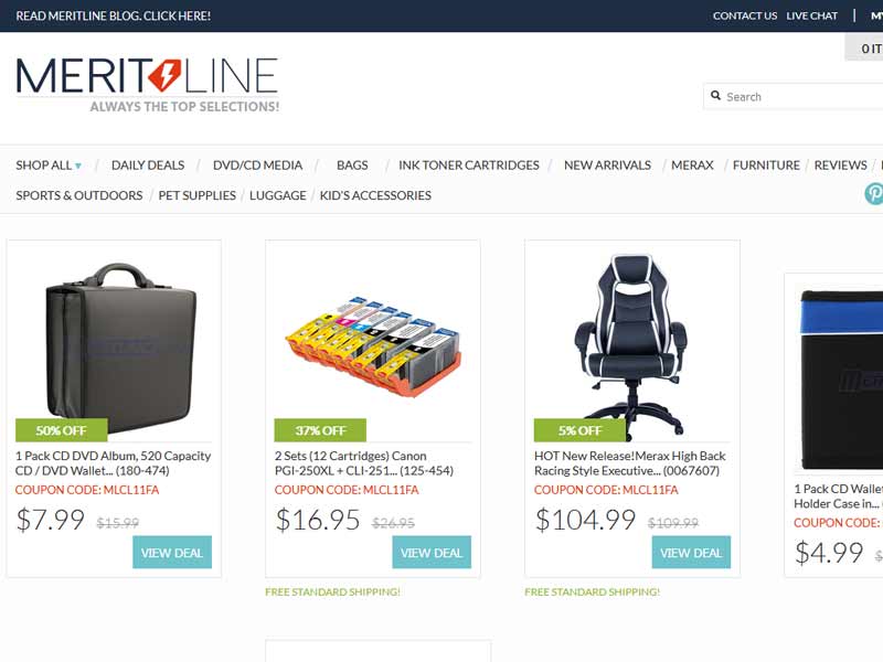 Meritline Test